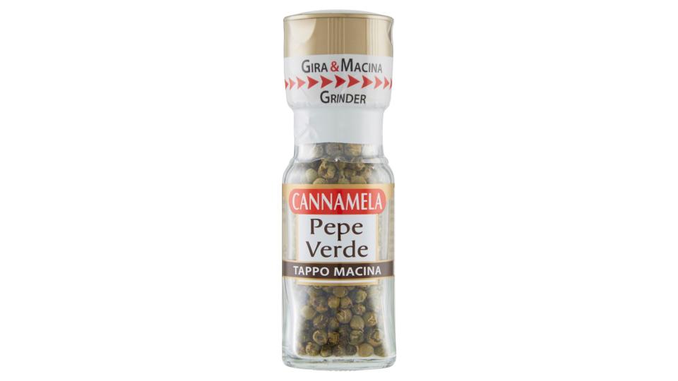 Cannamela Tappo macina Pepe verde