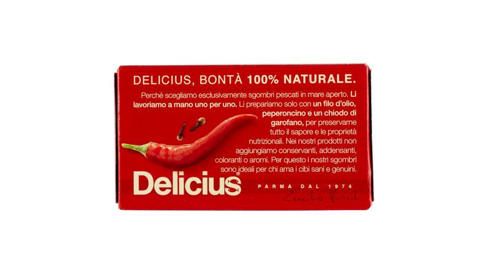 Delicius Filetti di Sgombro all'olio di oliva piccante