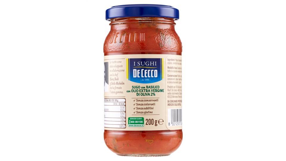 De Cecco I Sughi Sugo con Basilico