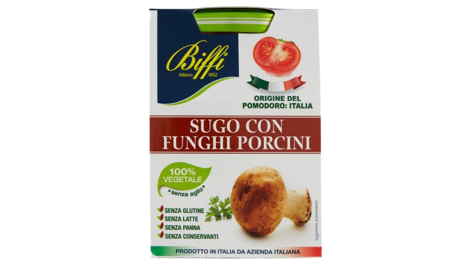 Biffi 100% Vegetale Sugo con Funghi Porcini