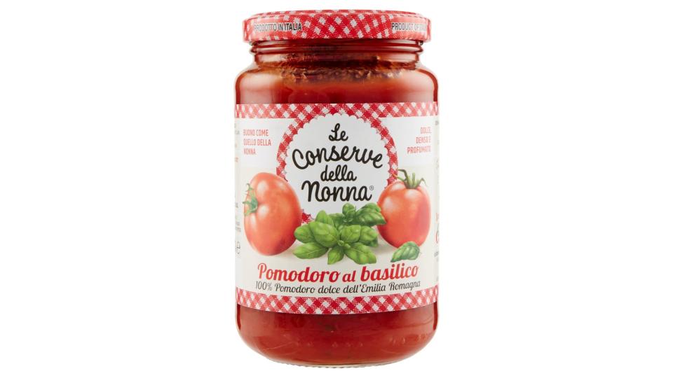 Le conserve della nonna Pomodoro al basilico