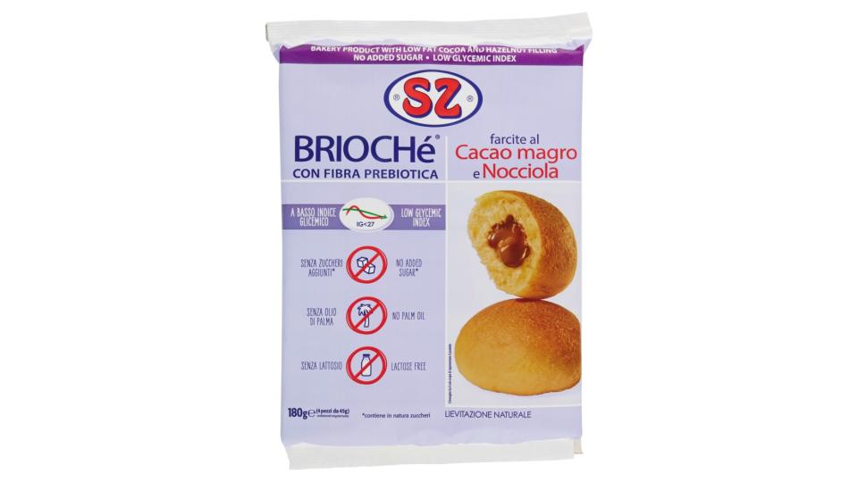 SZ Brioché farcite al Cacao magro e Nocciola