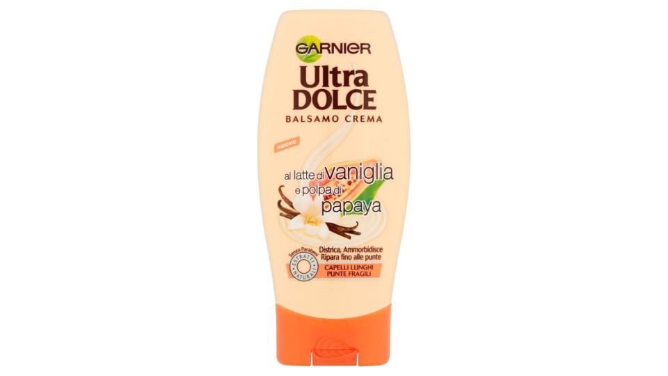 Garnier Ultra Dolce Balsamo crema al latte di vaniglia e polpa di papaya