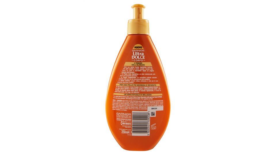 Garnier Ultra Dolce Tesori di Miele Latte riparatore corpo pelle secca o molto secca