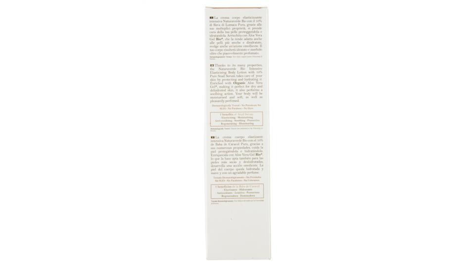 Naturaverde Bio crema corpo Elasticizzante Intensiva 10% Bava di Lumaca Pura