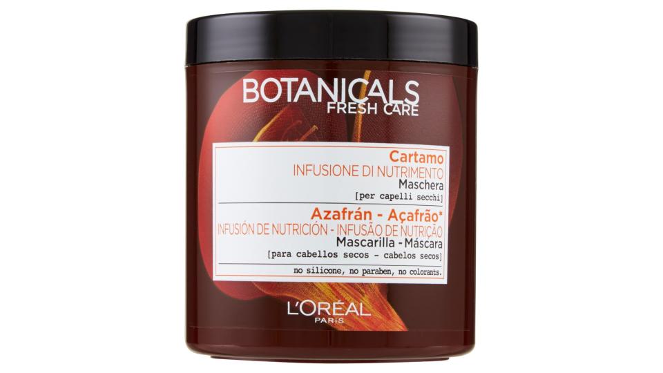Botanicals Cartamo Infusione di Nutrimento - Maschera per capelli secchi