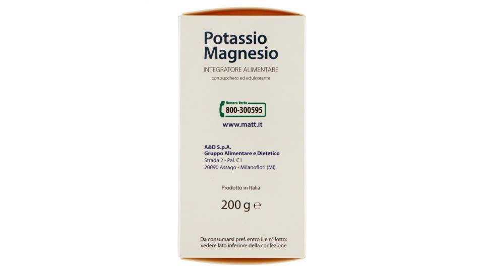 Matt Divisione Pharma Potassio Magnesio 20 buste di granulare effervescente
