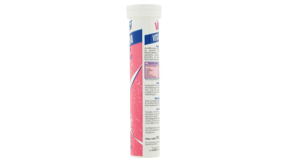 VitaSi Vitattiva ginseng + vitamina C 20 compresse effervescenti