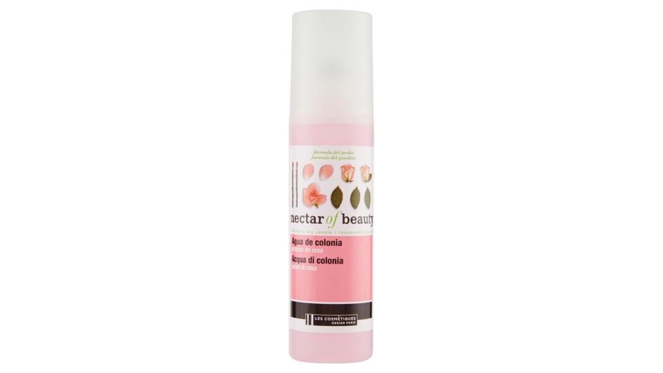 Les Cosmétiques Design Paris nectar of beauty Acqua di colonia petali di rosa
