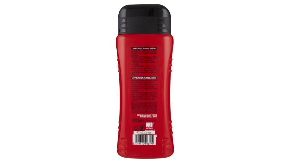Intesa Pour Homme Bagno doccia shampoo rivitalizzante ginseng