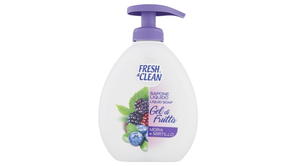 Fresh & Clean Gel di frutta mora e mirtillo