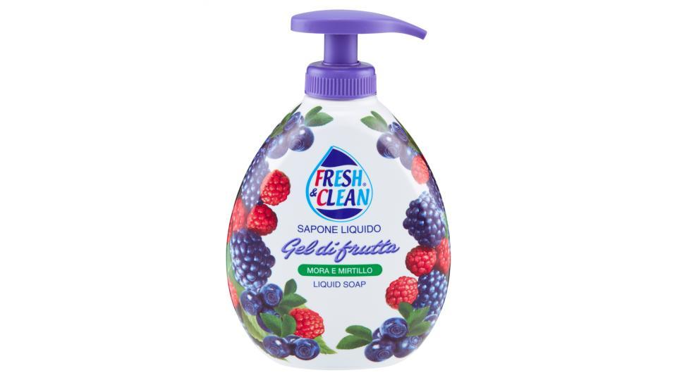 Fresh & Clean Gel di frutta mora e mirtillo