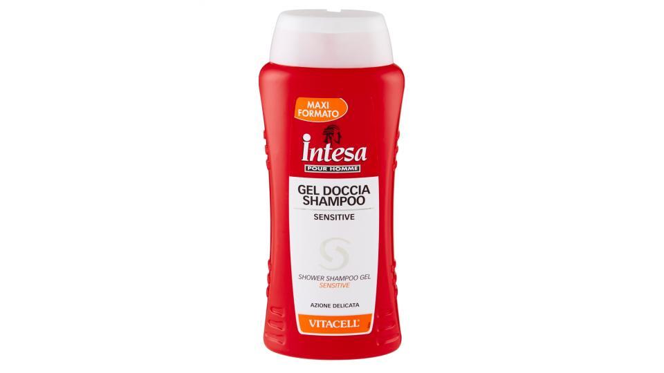 Intesa Pour Homme Gel Doccia Shampoo Sensitive Vitacell