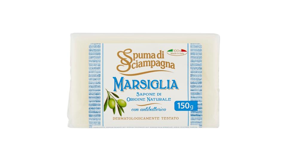 Spuma di Sciampagna Marsiglia Sapone di Origine Naturale