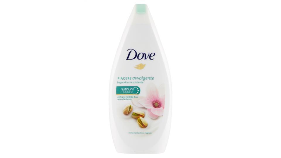Dove Piacere avvolgente bagnodoccia nutriente crema di pistacchio e magnolia