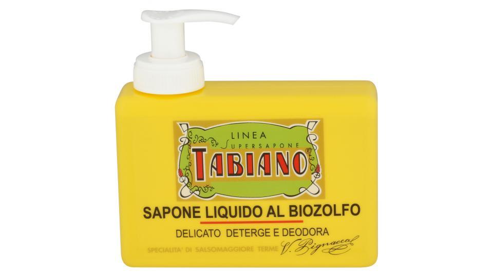 Pilogen Carezza Linea Supersapone Tabiano Sapone liquido al biozolfo