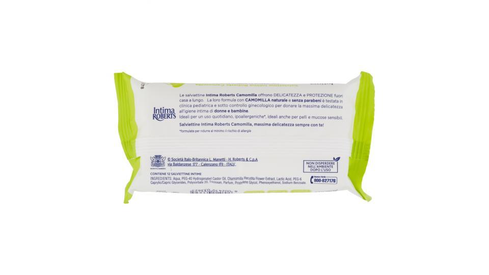 Intima Roberts Salviettine Intime camomilla
