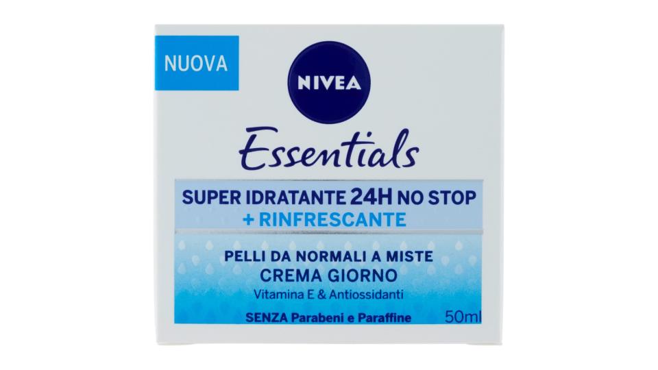 Nivea Crema Idratante Rinfrescante Pelli da Normali a Miste