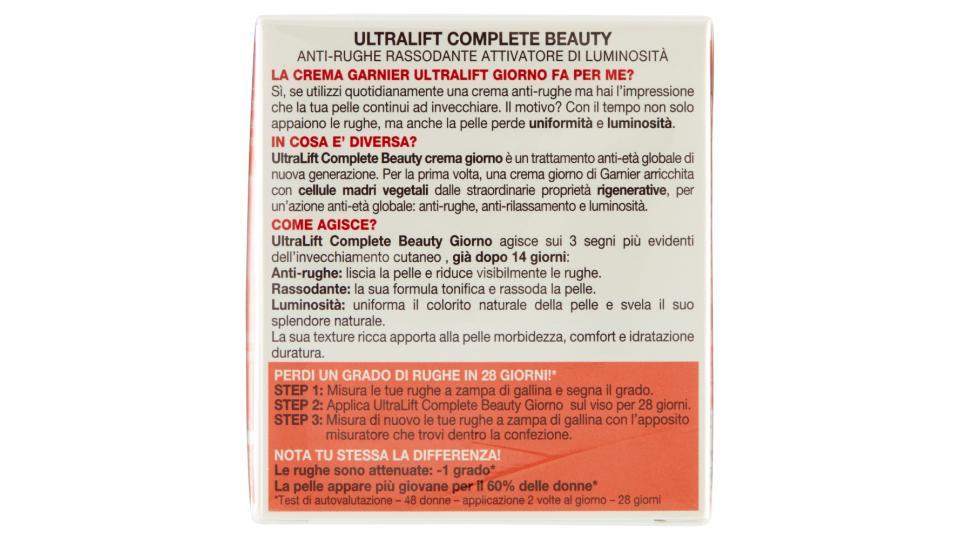Garnier Skin Naturals UltraLift Complete Beauty Crema giorno
