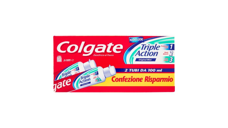 Colgate Triple Action Dentifricio