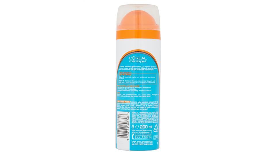 L'Oréal Paris Men expert Schiuma da barba hydra sensitive pelli sensibili