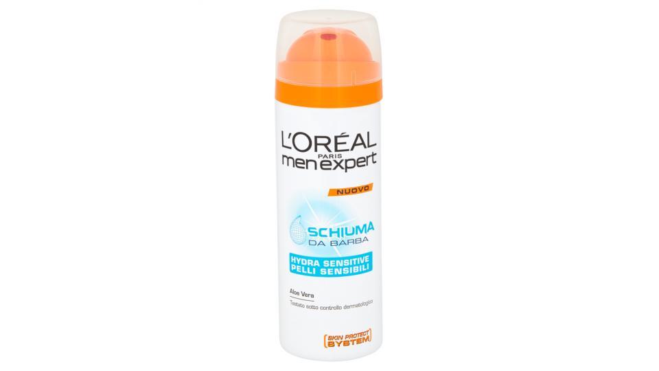 L'Oréal Paris Men expert Schiuma da barba hydra sensitive pelli sensibili