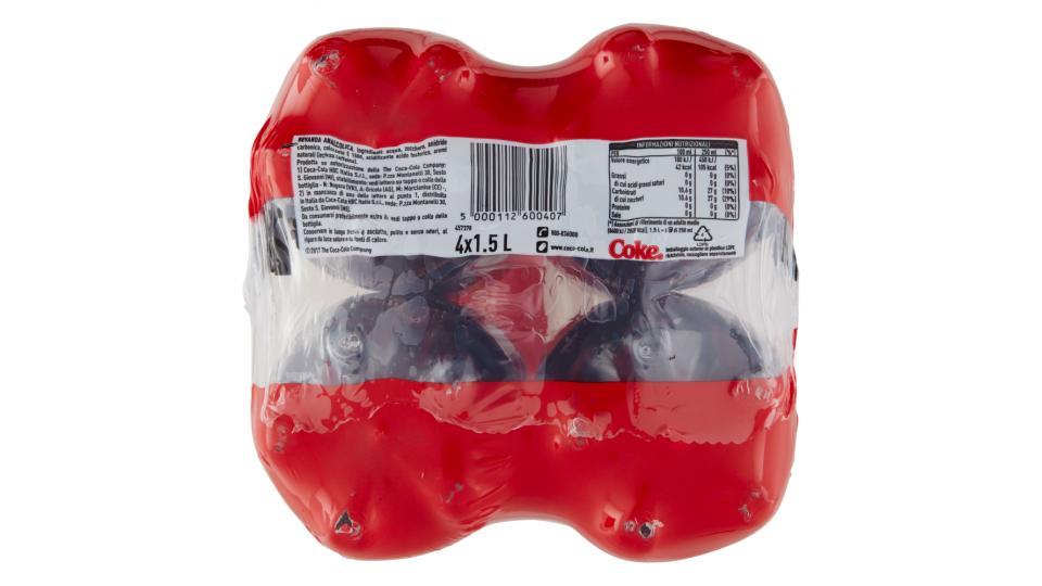 Coca-Cola Original Taste bottiglia di plastica da  1,5L confezione da