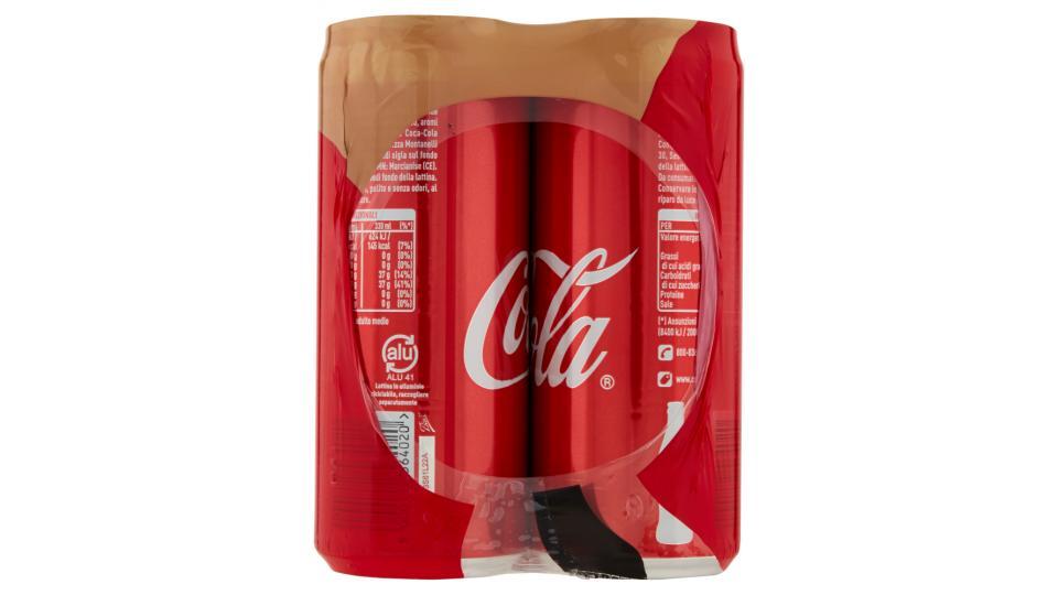 Coca-Cola senza Caffeina lattina 330 ml Confezione da