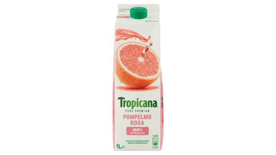Tropicana Pure Premium Pompelmo Rosa