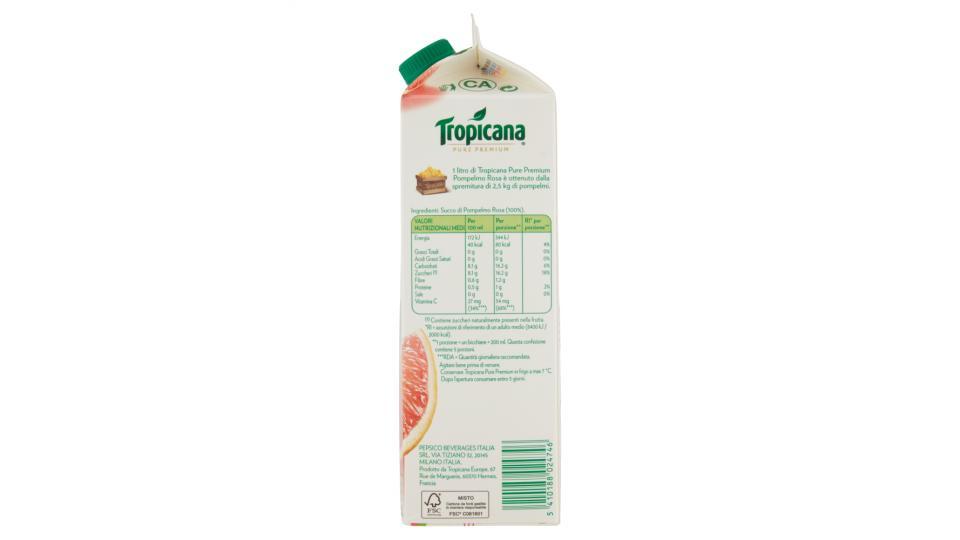 Tropicana Pure Premium Pompelmo Rosa
