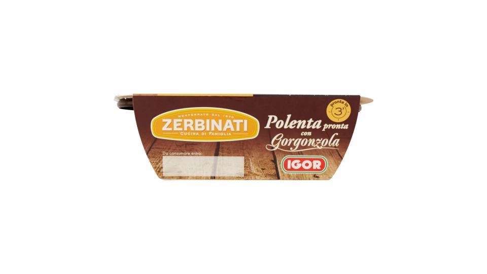 Zerbinati Polenta pronta con Gorgonzola Igor