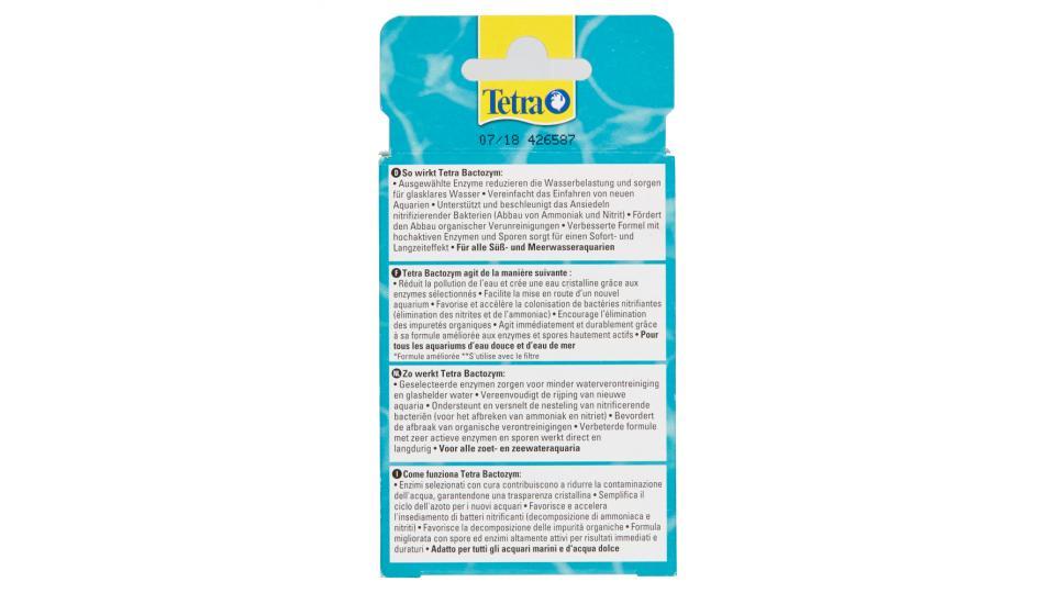 Tetra Bactozym per accelerare l'introduzione dei pesci