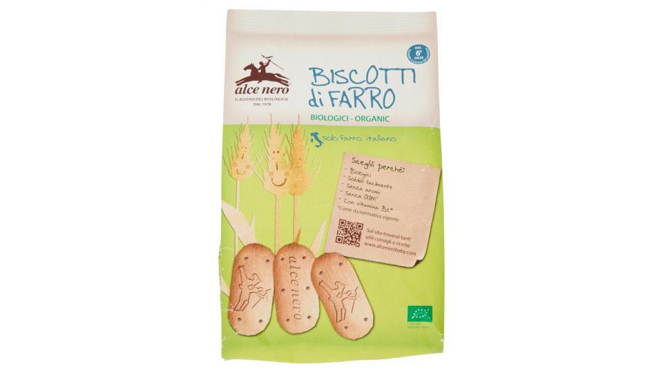 alce nero Biscotti di Farro Biologici