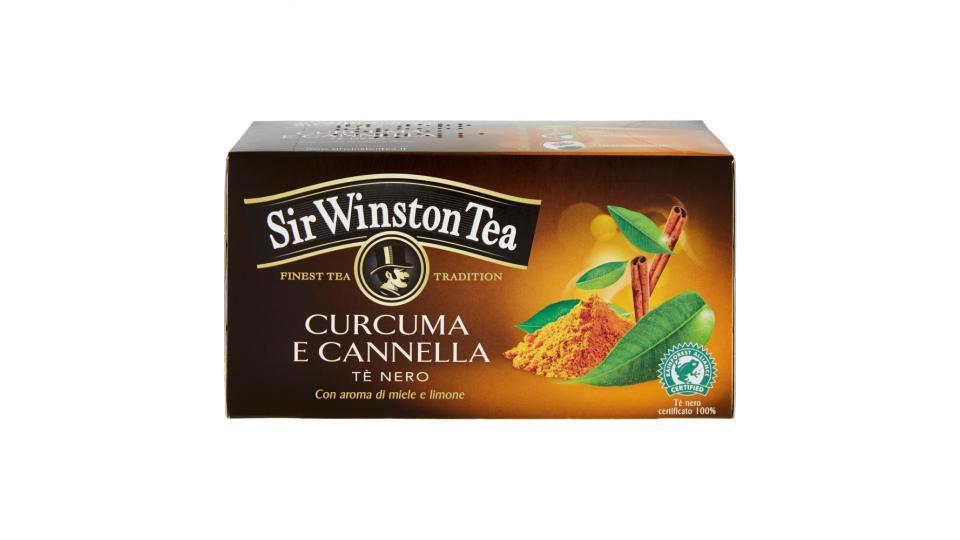Sir Winston Tea Curcuma e Cannella Tè Nero