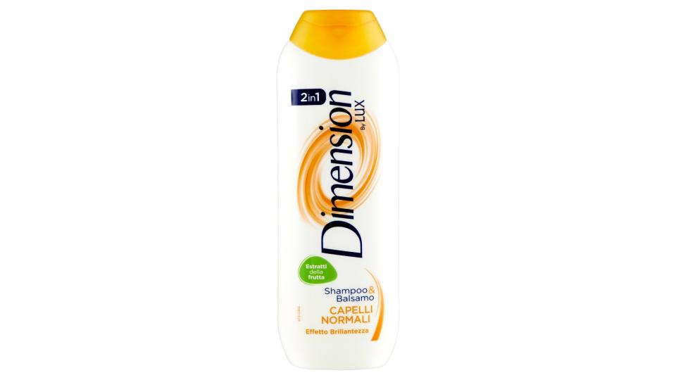 Dimension by Lux Shampoo & Balsamo 2in1 Capelli Normali Effetto Brillantezza