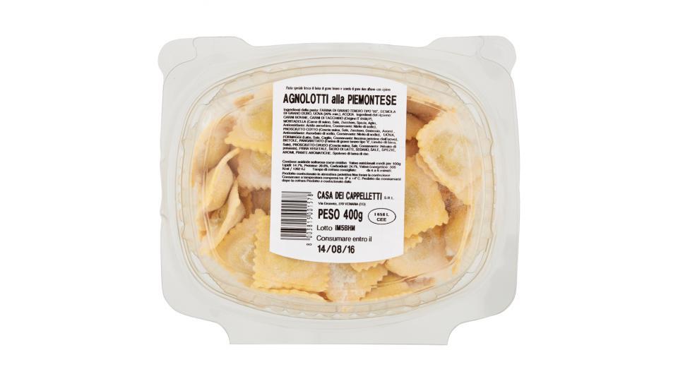 Agnolotti alla Piemontese