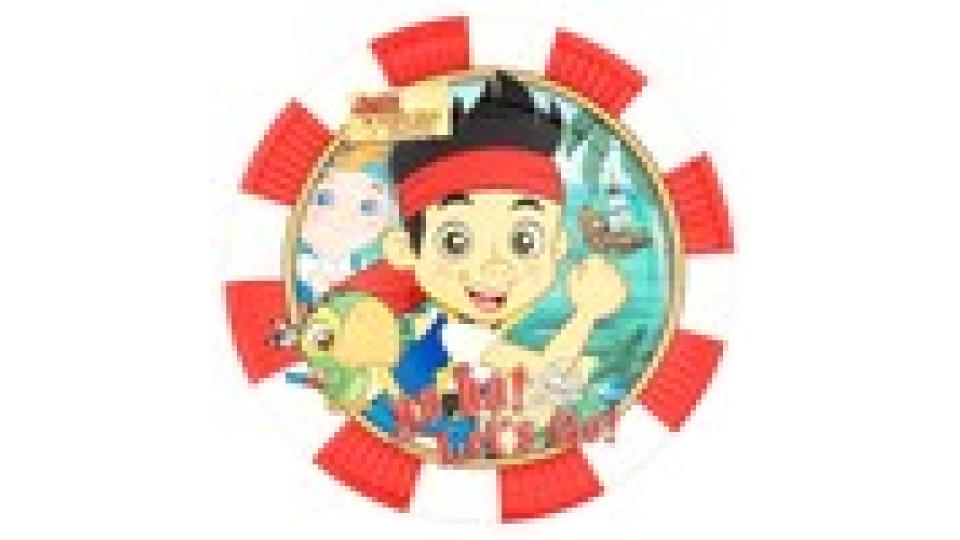 Decorata Party 8 Piatti in carta Disney Jake and the Neverland pirates