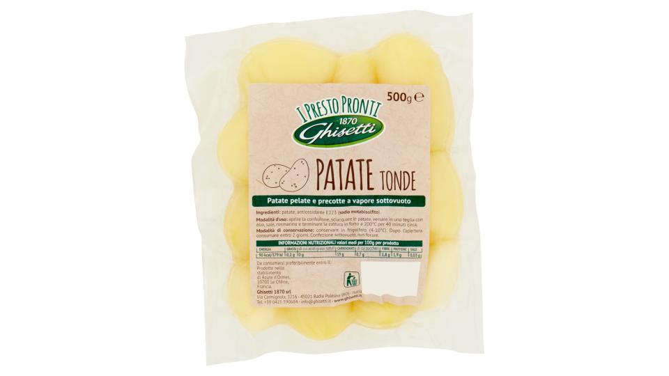 Ghisetti i prestopronti le Patate tonde