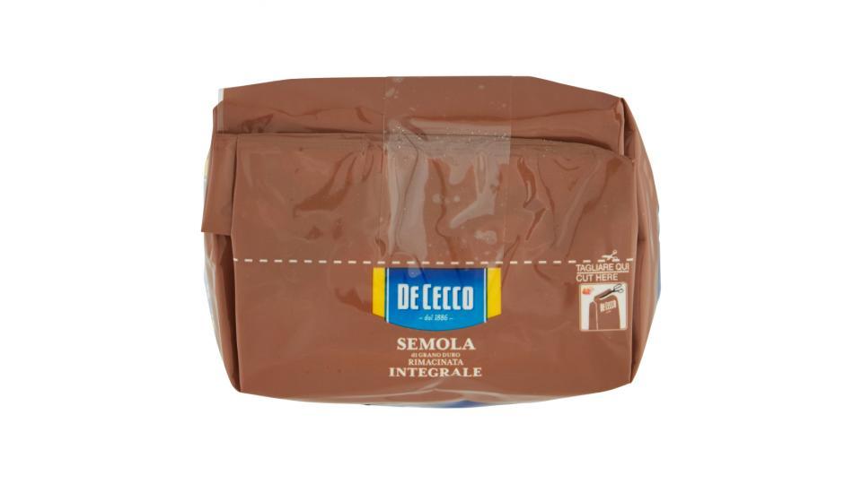 De Cecco Semola di Grano Duro Rimacinata Integrale