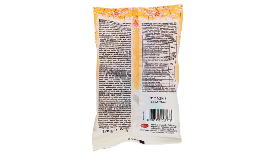 Witor's maxi Ovetti Latte con crema alla nocciola e cereali