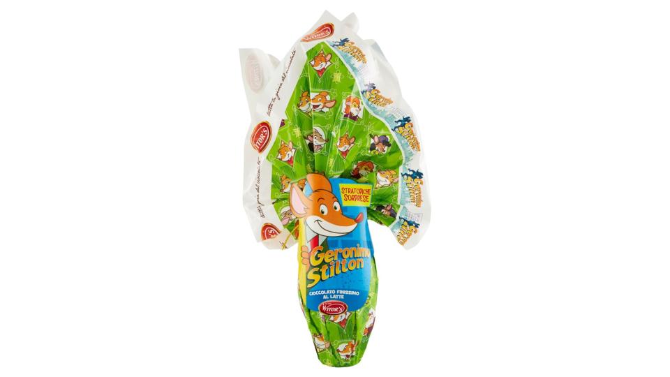 Witor's Uovo Cioccolato Finissimo al Latte Geronimo Stilton
