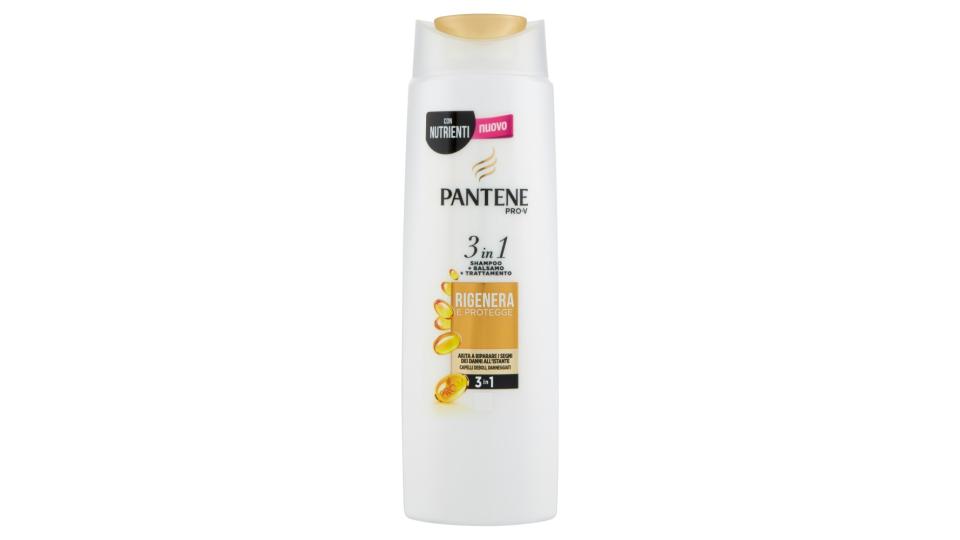 Pantene Pro-V 3in1 Shampoo+Balsamo+Trattamento Rigenera & Protegge