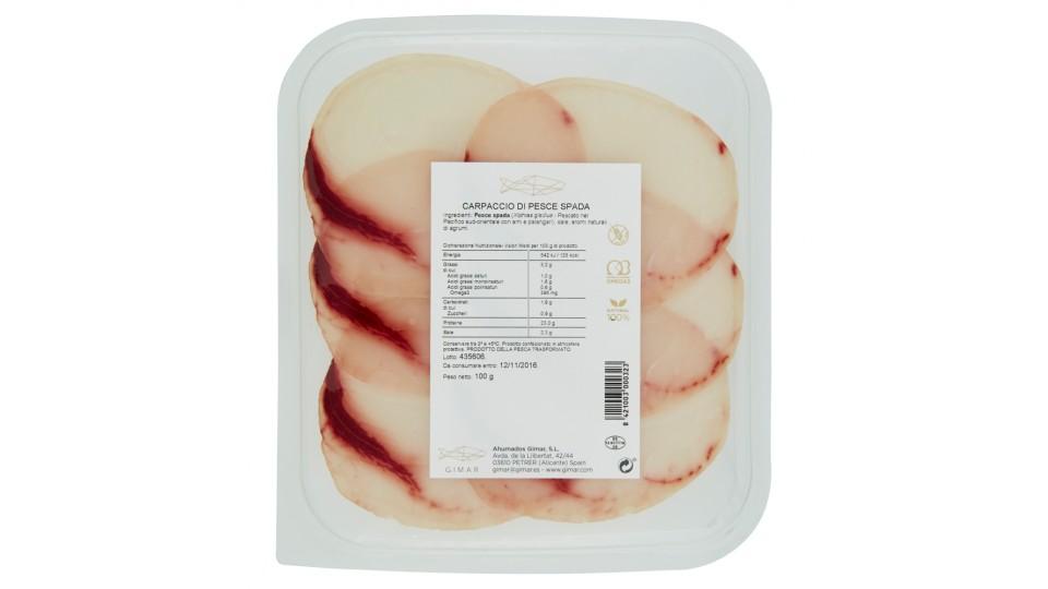 Gimar Carpaccio Pesce Spada