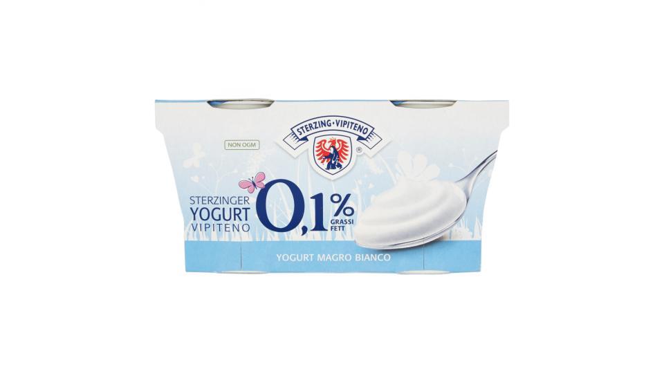 Sterzing Vipiteno 0,1% Grassi Yogurt Magro Bianco