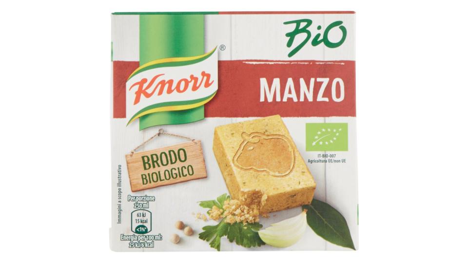Knorr Bio Brodo Biologico Manzo