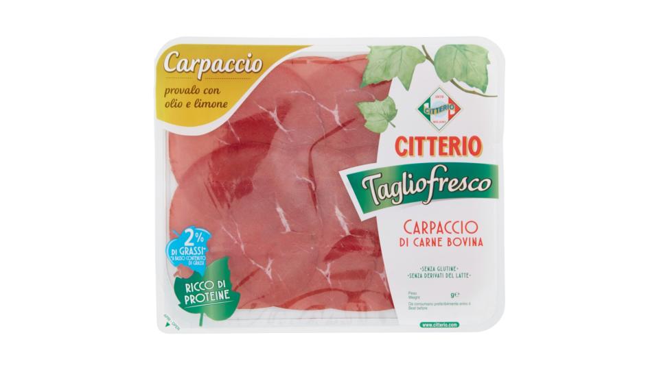 Citterio Taglio fresco Carpaccio di Carne Bovina