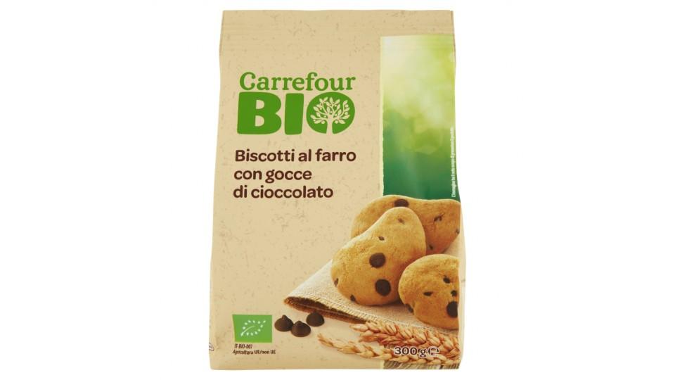 Biscotti Di Farro Con Gocce Di Cioccolato Biologici