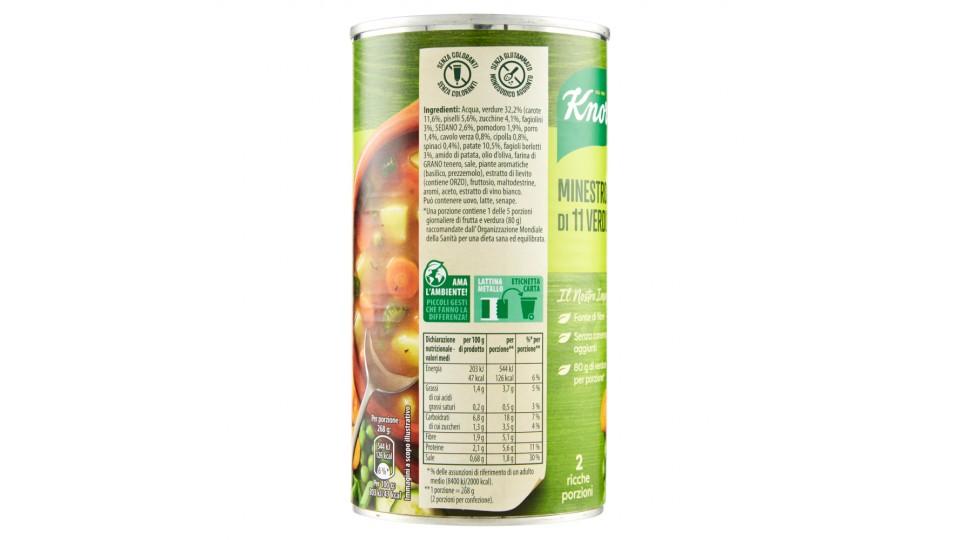 Knorr minestrone tradizionale con 11 verdure in lattina