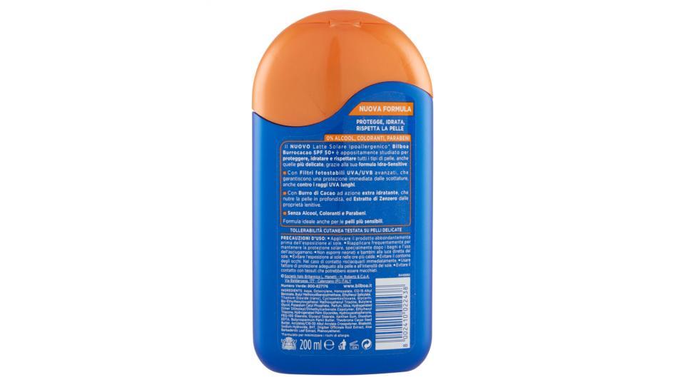 Bilboa Burrocacao Latte Solare SPF 50+ Molto Alta