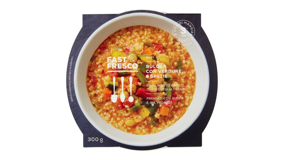 Fast & Fresco N°. 41 Bulgur con Verdure e Spezie